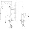 Комплект LEMARK Смеситель LM3072C для кухни + Фильтр BASIC для очистки воды от хлора и вредных прим LM3072C085